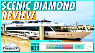 Take a LUXURY River Cruise in Europe 🇪🇺 Scenic Diamond Review and Deck-by-Deck Tour ~ Scenic Cruises
