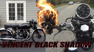 VINCENT BLACK SHADOW | LEGENDARY MOTORCYCLES. RIDING, SOUND, REVIEW