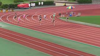 2017京都市中学生選手権陸上　女子四種競技200ｍ2組