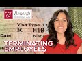 Terminating Employees in H-1B, TN, L-1, O-1 or E-3 Status | If My Status is Terminated | Ep. 1