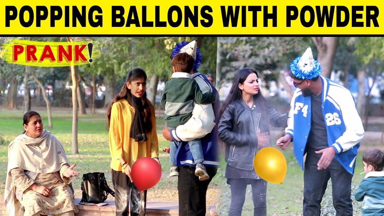 Popping Balloons Prank With Twist Most Funny Prank 2025 Birthday