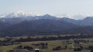 富山・立山連峰【2020冬景】3景　4K：Parrot ANAFI