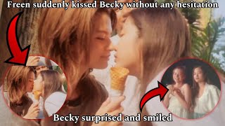 [FREENBECKY] FREEN SUDDENLY KISSED BECKY W/OUT ANY HESITATION, BECKY WAS SURPRISED AND SMILED AFTER