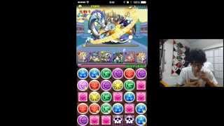 実況[パズドラ]西遊記降臨　超地獄級　ベジットパーティで挑戦