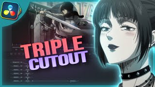 Trending Triple CutOut Transition | DaVinci Resolve Tutorial
