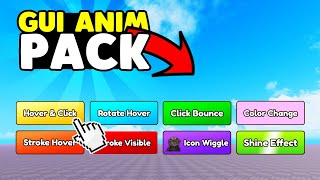 [FREE MODEL] UI Animation Pack (Smooth!) | Roblox Studio