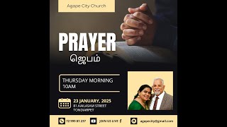 ACC - Church - Thursday Prayer | Rev. Julius Jacob | 23- 01 - 2025