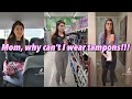 STRICT MOM WON’T LET HER WEAR TAMPONS**ANA NATALIA FULL TIKTOK PERIOD SERIES