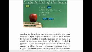 Deception of the English Language: Phonics, Etymology, Definition \u0026 Hidden Meanings