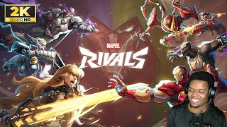 FIRST TIME PLAYING MARVEL RIVALS!!! AND WE HAVE A FULL TEAM!!