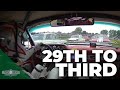 Massive V8 Galaxie goes from 29th to 3rd | onboard