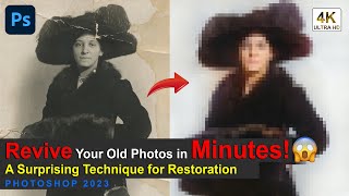 How to Restore Your Damage Photos | The Ultimate Guide to Photoshop Photo Restoration (2023)