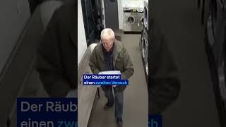 84-Jähriger schlägt mit einer Jeans Räuber in die Flucht | DW News