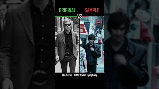 ORIGINAL vs SAMPLE: The Verve - Bitter Sweet Symphony - #shorts #versus #music