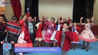 Acto Fiestas Patrias Enseñanza Básica