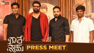 Radhe Shyam Movie Press Meet | Prabhas | Pooja Hegde | Krishnam Raju | Mango Telugu Cinema