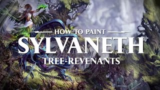 How to paint Sylvaneth: Tree-revenants.