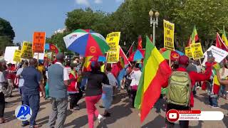 ኢትዮጵያውያን በአሜሪካ አሸባሪው  ሕወሓትን ማውገዛቸው