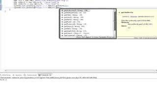 Java networking - URL