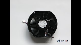 TYP 6424/19 Server - Round Fan TYP 6424 / 19  DC 24V 18W  172x150x51mm 3-wire refurbished