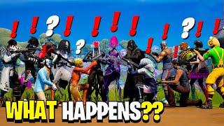 What Happens if ALL 31 Bosses Meet in Fortnite Season 4 Chapter 3 Event!