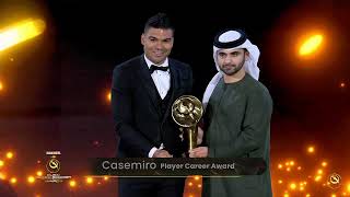 Casemiro wins Player Career Award