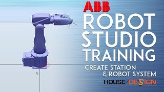 ABB RobotStudio Tutorial - Create Station and Robot System - Part 1