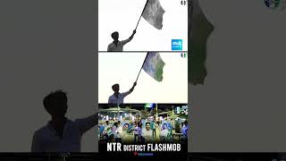 CM YS Jagan's Youth Fans Flash Mob Dance | Memantha Siddham | YSRCP | AP Elections | @SakshiTV