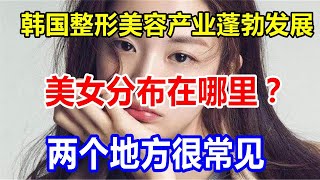 韩国整形美容产业蓬勃发展，美女分布在哪里？两个地方很常见