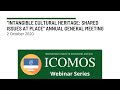 ICOMOS ICICH: Intangible Cultural Heritage: Shared Issues at Place