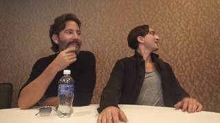 Richard Harmon and Henry Ian Cusick for The 100 at SDCC 2016