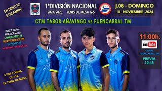 CTM TABOR AÑAVINGO vs FUENCARRAL-EL PARDO TM | 1ª División Nacional