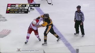 Michael Latta vs Robert Bortuzzo Feb 17, 2015