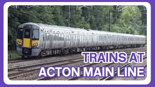 Trains at Acton Main Line railway station (10/07/2023)