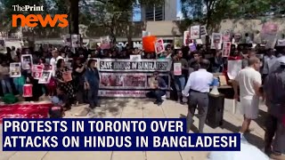 In Toronto, hundreds march in solidarity with Bangladeshi Hindus, decry attacks