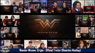 Wonder Woman: Origin - Official Trailer (Reaction Mashup)