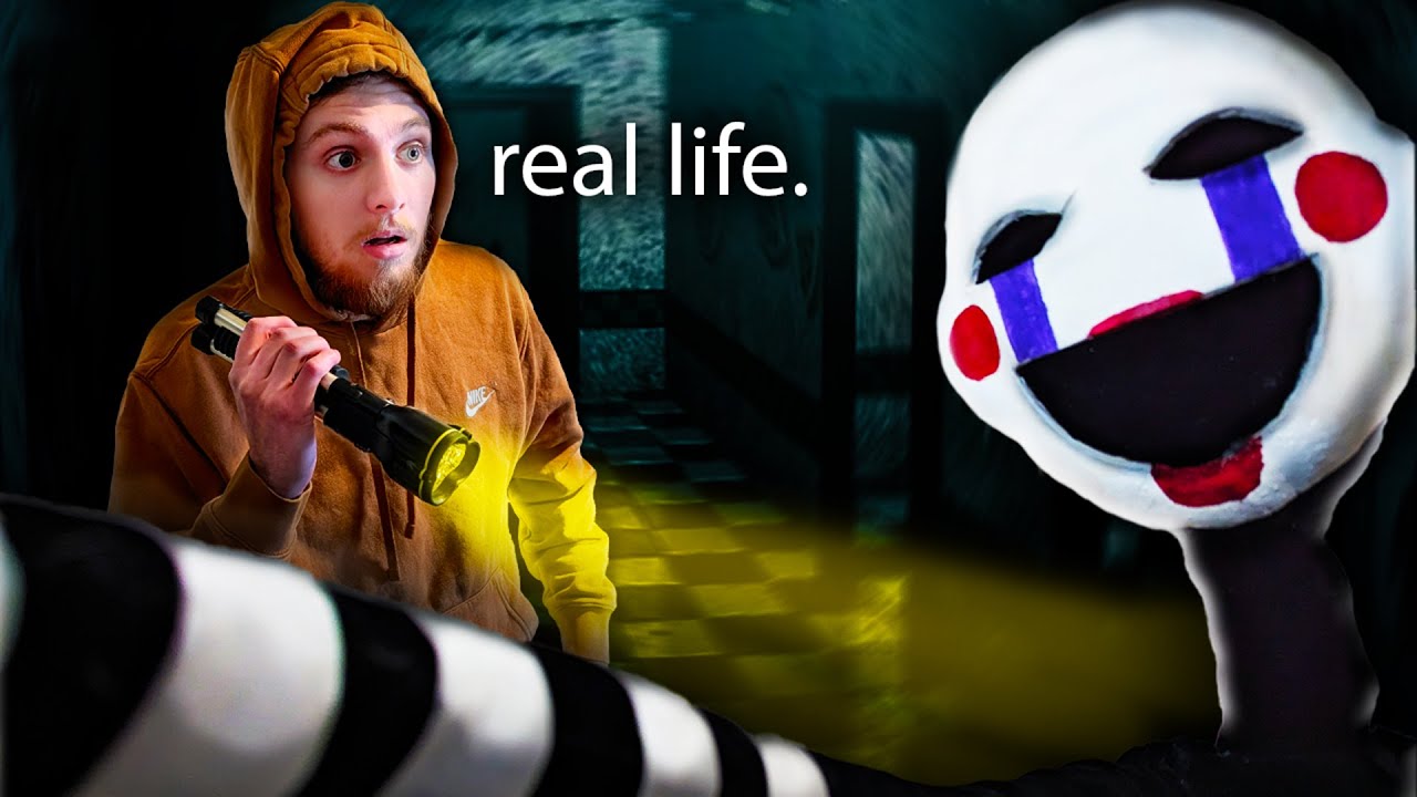 I Made The Puppet From Fnaf In Real Life Youtube
