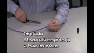 How to make a Loop Back Plug. loopback123