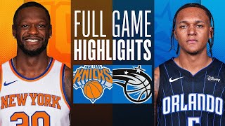 New York Knicks vs. Orlando Magic Full Game Highlights | Dec 29, 2023 NBA Season