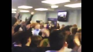 Hull City Fans Going Mental On The Concourse Away At Leeds United