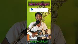 Aaj Mausam bada beimaan hai song of request #shorts Abhijit Adhikari