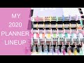 MY 2020 PLANNER LINEUP | 7 Happy Planners