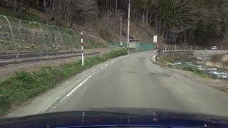 福島県道346号 01 戸赤栄富線 戸赤→栄富 車載