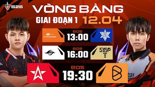 FPL vs SPN | TS vs SGP | 1S vs BOX | GIAI ĐOẠN 1 - LƯỢT VỀ | ĐTDV MÙA XUÂN 2026 (NGÀY 12/04)