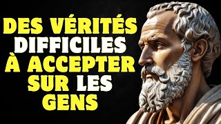 Dures (douloureuses) vérités que vous devez accepter sur les gens | Stoïcisme