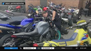 NYPD seizes illegal dirt bikes