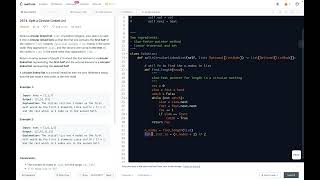 leetcode 2674. Split a Circular Linked List - fast-slow pointer method and traversal algorithm