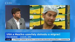 Dohoda o migraci mezi USA a Mexikem. Clo na dovoz nebude.