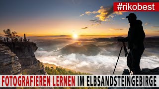 Learn to photograph - mega sunrises & long exposures - Elbe Sandstone Mountains workshop