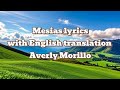 Averly Morillo, Mesias Lyrics With English Translation